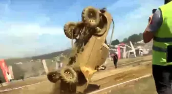 Off-Road Festivalinde Aracın Takla Atması