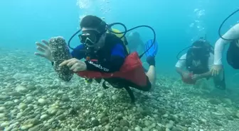 Konyaaltı Sahili'nde Deniz Kirliliğiyle Karşılaşıldı