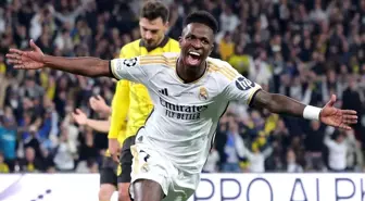 Vinicius Junior, UEFA Şampiyonlar Ligi'nde Sezonun En İyi Futbolcusu Seçildi