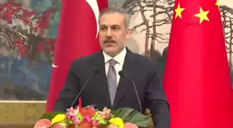 Dışişleri Bakanı Hakan Fidan, Çin'in toprak bütünlüğüne ve siyasi egemenliğine tam destek verdiğini açıkladı