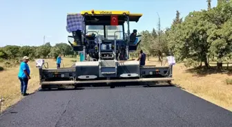 Edirne İl Özel İdaresi Köy Yollarını Sıcak Asfaltla Kaplıyor