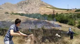 Elazığ'ın Baskil ilçesinde çıkan yangın kontrol altına alındı