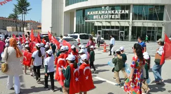 Ankara'da Dünya Çevre Günü etkinlikleri kapsamında çevre yürüyüşü düzenlendi