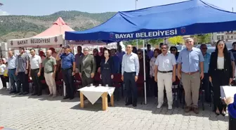 Bayat HEM Kursiyerlerinin Yıl Sonu Sergisi Açıldı