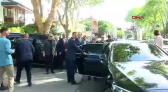 BBP Genel Başkanı Mustafa Destici, Tansu Çiller'e taziye ziyaretinde bulundu