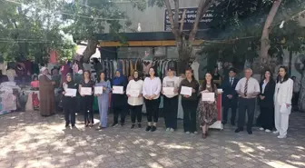 Hüyük Halk Eğitim Merkezi Yıl Sonu Sergisi Açıldı