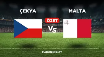 Çekya Malta maç özeti ve golleri izle! (VİDEO) Çekya Malta hazırlık maçı özeti! Golleri kim attı, maç kaç kaç bitti?