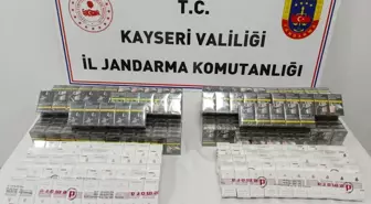 Kayseri'de 450 Paket Bandrolsüz Sigara Ele Geçirildi