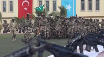 Somali Türk Görev Kuvveti Komutanlığı'nda Yemin Töreni Düzenlendi