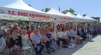 Çeribaşı köyünde kiraz hasat sezonu şenlikle açıldı