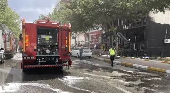 Şanlıurfa'da Atış Poligonunda Çıkan Yangın Söndürüldü