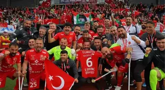 Türkiye Ampute Futbol Milli Takımı üst üste 3'üncü kez Avrupa şampiyonu