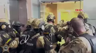 Florida'da banka soygununda keskin nişancı tarafından vurulan soyguncunun görüntüleri paylaşıldı