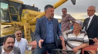 CHP Milletvekili Veli Ağbaba, çiftçilerin sorunlarını dinledi