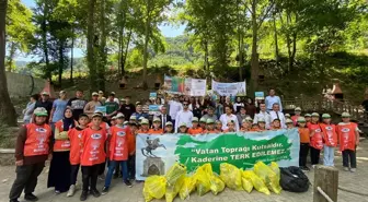 Samsun'da Türkiye Çevre Haftası kapsamında çevre temizliği yapıldı