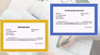 Onur belgesi ve üstün başarı belgesi nasıl alınır? Onur ve üstün başarı belgesi şartları neler?