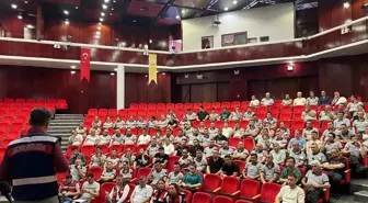 Edirne Jandarma Komutanlığı Güvenlik Görevlilerine Eğitim Düzenledi