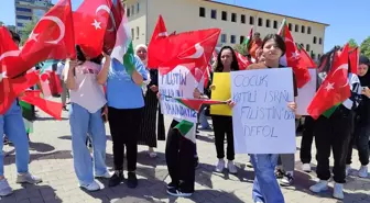 Salıpazarı'nda İnsanlık İçin Yürüyoruz-Zulme Sessiz Kalma Yürüyüşü Düzenlendi