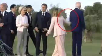 G7 zirvesinde uzaklara dalıp giden Biden'ın yardımına İtalya Başbakanı Meloni koştu