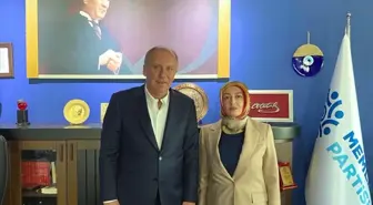 Muharrem İnce, Sinan Ateş'in eşi Ayşe Ateş ile görüştü