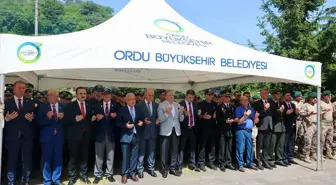 Ordu'da bayram öncesi şehitlerin mezarları ziyaret edildi