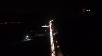 Miting Nedeniyle Kapatılan Yollar Trafiğe Açıldı