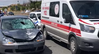 Çorlu'da otomobilin çarptığı temizlik işçisi hayatını kaybetti