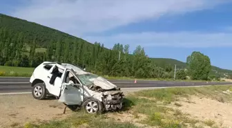 Gümüşhane'de trafik kazası: 5 kişi yaralandı