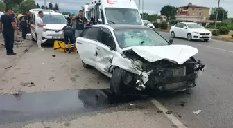 Samsun'da trafik kazası: 1 ölü, 4 yaralı