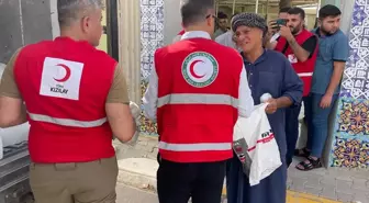 Türk Kızılayı, Kerkük'te ihtiyaç sahiplerine kurban eti dağıttı