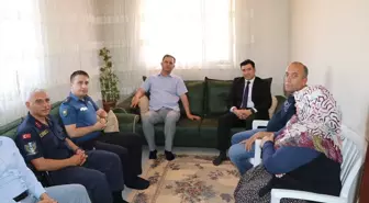 Elazığ'da şehit aileleri ve gazilere bayram ziyareti