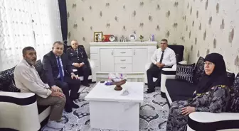 Kilis Valisi Tahir Şahin'den şehit ve gazi ailelerine bayram ziyareti