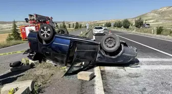 Nevşehir'de Otomobil Devrildi: 5 Kişi Yaralandı