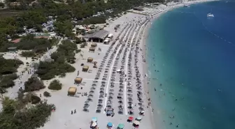 Muğla'da Tatilciler Sahilleri Doldurdu