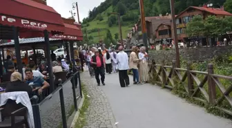 Uzungöl, Kurban Bayramı'nda yerli ve yabancı turistleri ağırladı