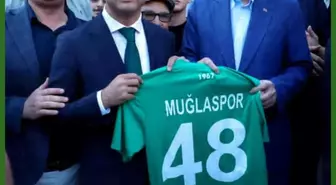 Muğlaspor Kulüp Başkanı Kıyanç'tan Cumhurbaşkanı Erdoğan'a Ziyaret