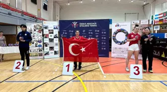 Özel sporcu Ebru Acer'den Altın Madalya!