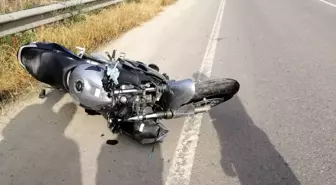 Samsun'da motosiklet sürücüsü refüje çarptı, hayatını kaybetti