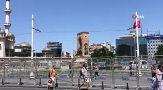 Taksim ve Şişhane metro istasyonu kapatıldı, Taksim Meydanı yaya girişine kapatıldı