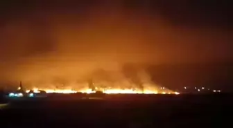 Mardin'de çıkan anız yangını kontrol altına alındı