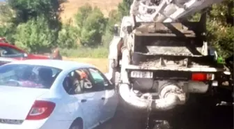 Malatya'da otomobil ile kamyon çarpıştı: 6 yaralı