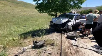 Erzurum'da trafik kazasında 8 kişi yaralandı