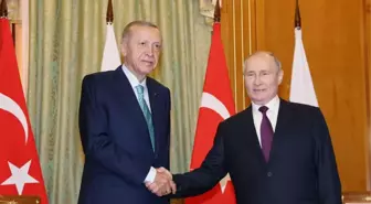 Cumhurbaşkanı Erdoğan, Rusya Lideri Putin ile Görüştü