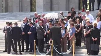 Eski Devlet Bakanı Mustafa Kemal Erkovan için tören düzenlendi