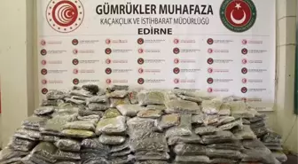 Kapıkule Sınır Kapısı'nda 635 Kilogram Esrar Ele Geçirildi