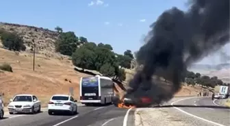 Gaziantep'te tır ve otomobil çarpıştı, 1 kişi yaralandı