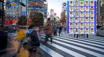 Tokyo belediye başkan adaylarının fotoğrafı görenleri şaşırttı