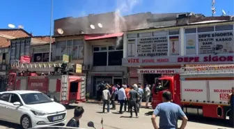 Elazığ'da İş Yerinde Çıkan Yangın Söndürüldü