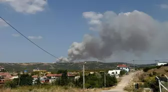 Balıkesir'de Orman Yangını Söndürme Çalışmaları Başlatıldı