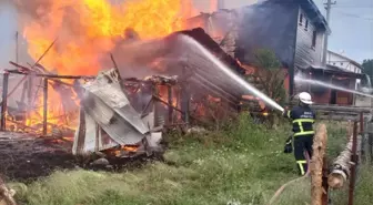 Bolu'nun Seben ilçesinde çıkan yangın söndürüldü